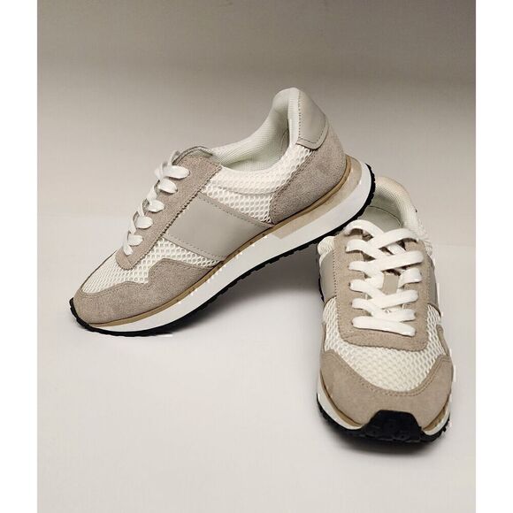 Greats Brooklyn McCarren Runner Sneakers Neutral Lace Up Sneakers US 6 - Picture 5 of 12